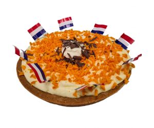 Orange-chocolate room taart
